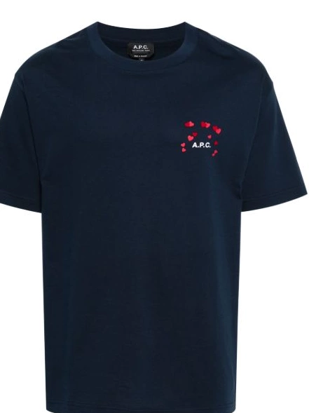 A.P.C. Women T-shirt cotton logo-print 0426